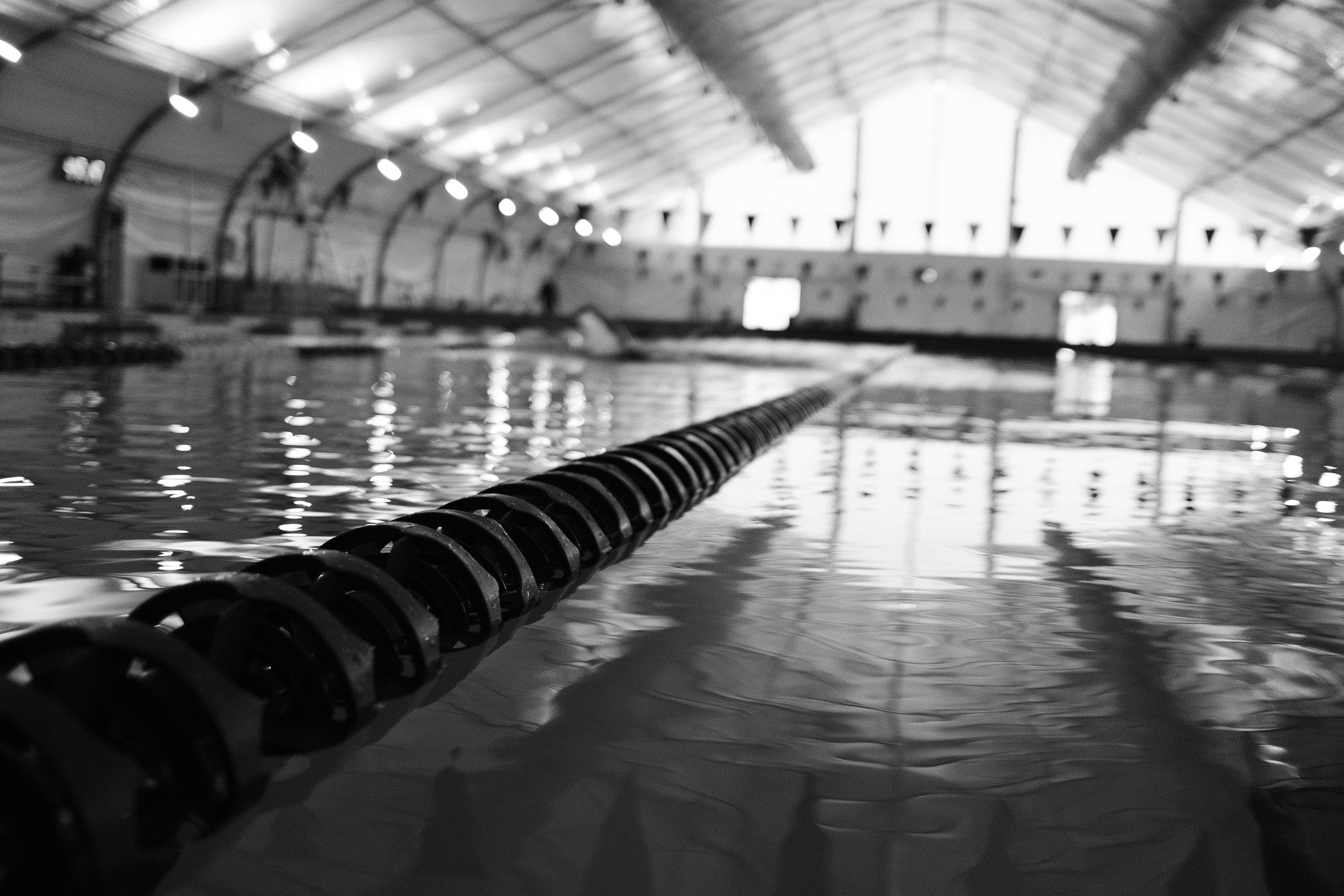 Morning at the pool