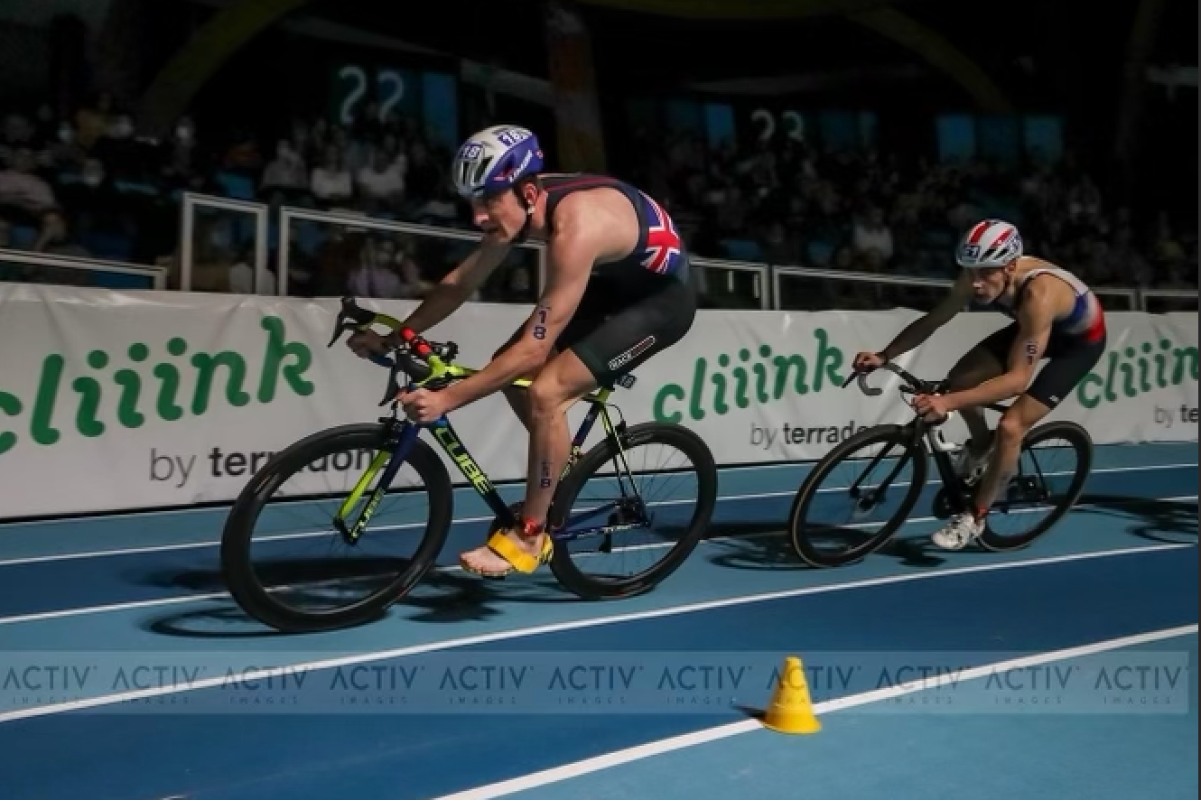 Indoor super-sprint triathlons, on a track?!