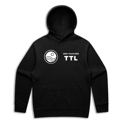 Team TTL Team Issue Casual Hoodie - Black / White