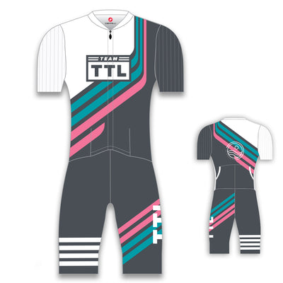 Team TTL Team Issue - Castelli PR 2 TriSuit- Aurora