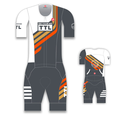 Team TTL Team Issue - Castelli Free Tri Sanremo 2 TriSuit- Phoenix