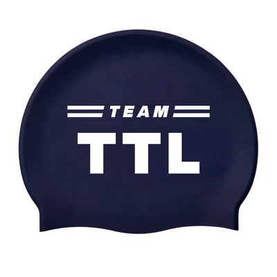 Team TTL Team Issue - Swim Cap - Navy / White