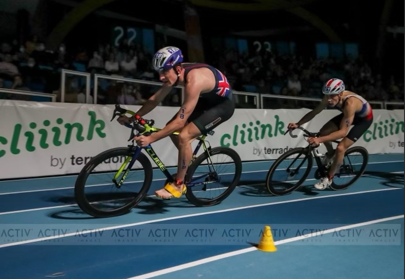 Indoor super-sprint triathlons, on a track?!