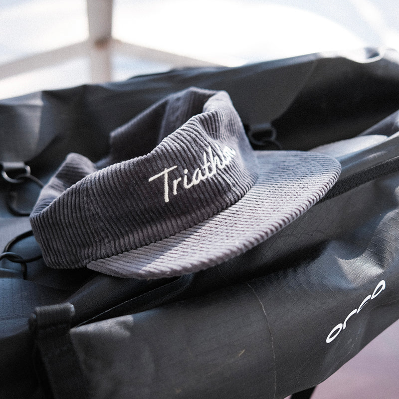 Timeless Triathlon Corduroy Hat - Grey