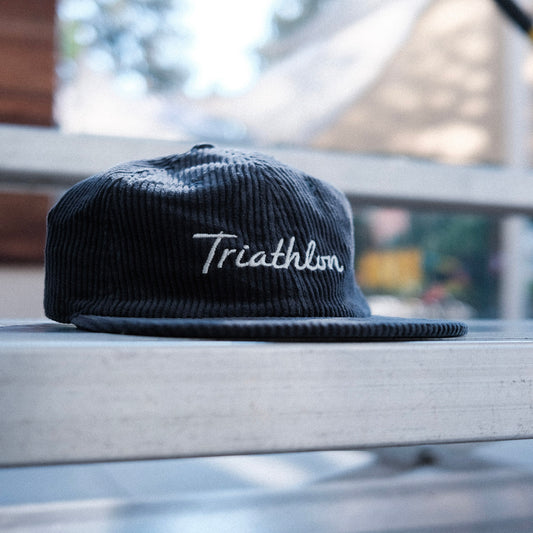 Timeless Triathlon Corduroy Hat - Grey