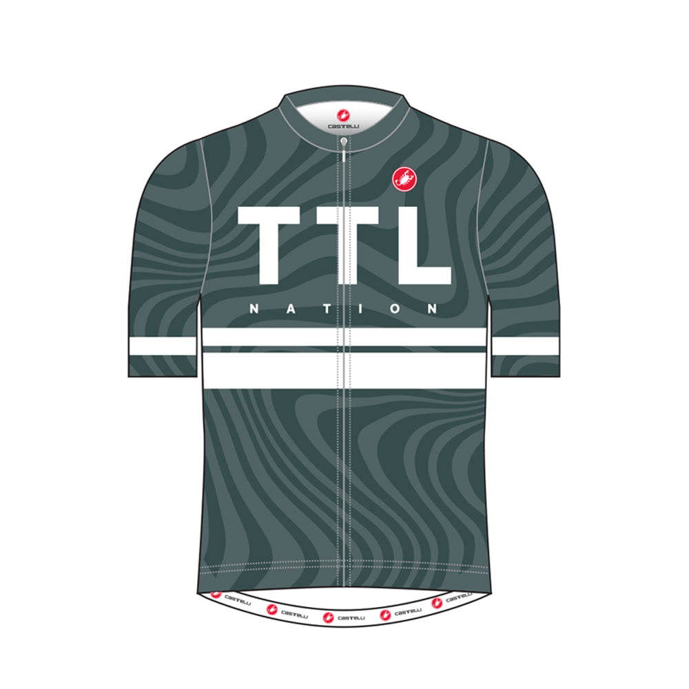 TTL Nation Green Kit - Competizione 2 Cycling Top