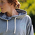 Crop Hoodie - Grey
